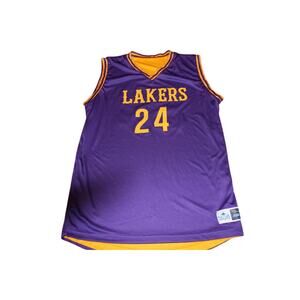 Nova Athletic Lakers #24 reversible Jersey Purple/Gold Size Adult Medium